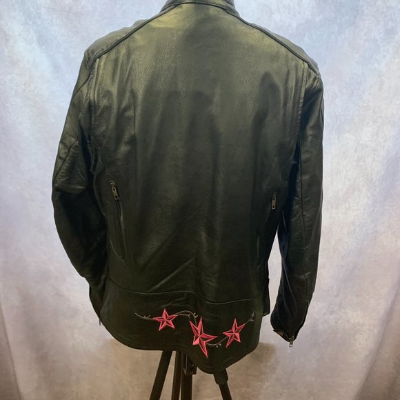 UNIK Premium Leather Motorcycle Jacket NWOT!!!! - Picture 6 of 11